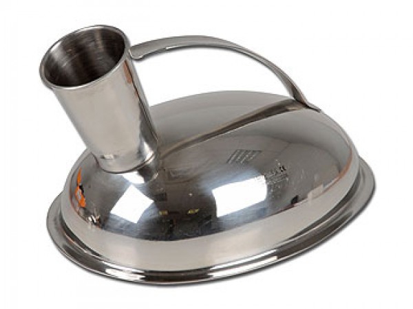 Male urinal in stainless steel Male urinal in stainless steel